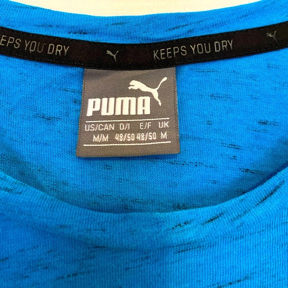 MENS PUMA SHIRT- MEDIUM - Picture 3 of 3